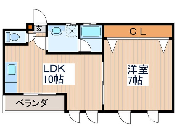 ＴＲフラッツの物件間取画像